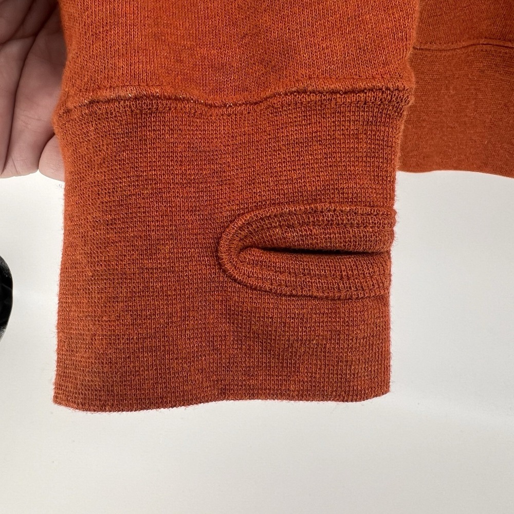 Troy Lee Design Hoodie Mens L Orange Zip Up Motocross MX Mountain Biking Patch‎ - Picture 5 of 11